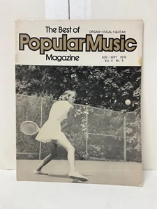 Best of Popular Music Aug-Sept 1976 Vol 4 No 5 Piano Organ Sheet Music Guitar - Picture 1 of 8