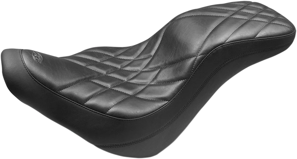 Mustang 18-21 Harley Low Rider & Sport Glide DayTripper 1 pieza asiento prisma negro Foto 1 de 1