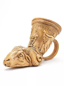 Rhyton mit Widderkopf römisches Kultgefäß - Bild 1 von 4