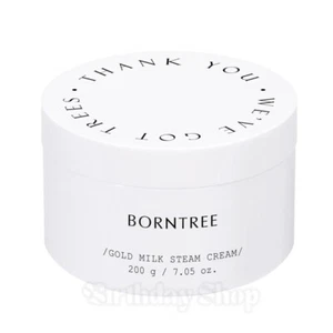 BORNTREE Gold Milk Steam Cream 200g- Indulge in Luxurious Hydration - Picture 1 of 2