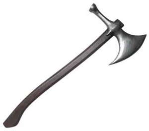 "Snow White And The Huntsman" Hatchet Silver & Brown Plastic Costume Movie Prop - Picture 1 of 1