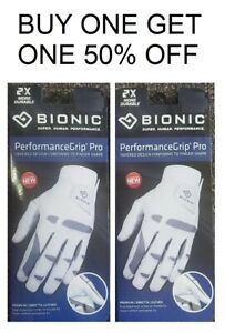 BOGO 50% Off - Performance Grip Pro Bionic Golf Glove Mens Left Hand Glove