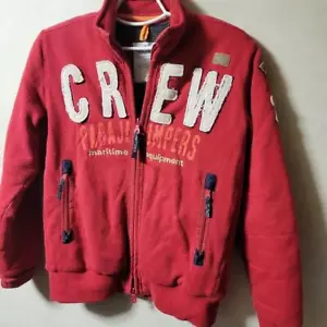 Parajumpers RED HOODIE Zipper Men XL LIMITED EDITION Embroidery From Japan Rare - Bild 1 von 6