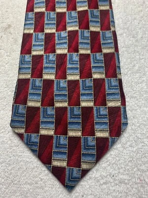 CORBATA HOMBRE HOY BORGOÑA ROJO AZUL BEIGE GRIS 3,75 X 59 Foto 1 de 4