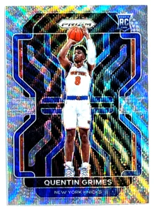 2021-22 Panini Prizm Basketball Silver Wave Factory Set RC #285 Quentin Grimes - Picture 1 of 2