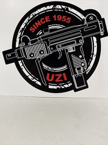 Official IWI IMI IDF 65 Years UZI Anniversary Firearms Decal Sticker, Limited - Picture 1 of 3