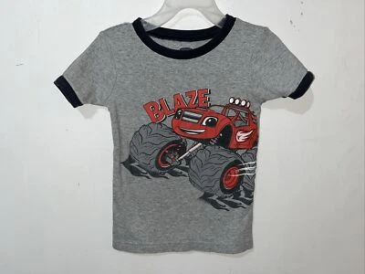 Camiseta Old Navy Blaze and the Monster Machines Niños 5T Gris Timbre Gráfico Foto 1 de 4