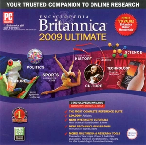 Encyclopedia Britannica 2009 DVD Ultimate Edition - Photo 1/1