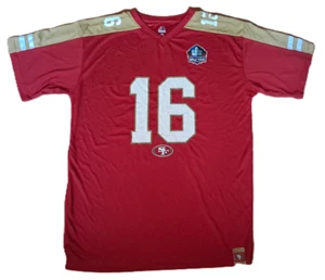 Joe Montana Hall Of Fame Trikot Gr. XL San Francisco 49ers Majestic Rot - Bild 1 von 8