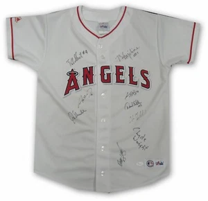 Bobby Grich Benji Molina Clyde Wright Eckstein + more Anaheim Angels Jersey JSA - Picture 1 of 7