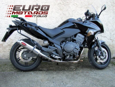 Honda CBF 1000 2010-2014 MassMoto Exhaust Terminal GP1 Stainless Approved - Image 1 of 3