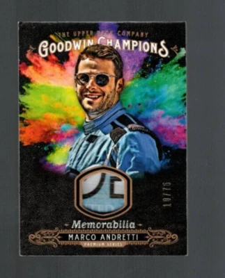 Marco Andretti 2018 Goodwin Champions Splash Color Memorabilia Premium #d 10/75 - Image 1 of 2