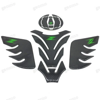 Kawasaki Z400 Z650 Z900 крышка бака протектор топливного бака наклейка подходит для 2017-2023 - Изображение 1 из 2