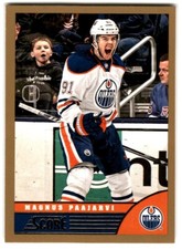2013-14 Score Gold Magnus Paajarvi #198 Edmonton Oilers