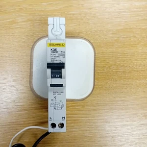Square D KQE 16 amp type C - 30 m/a RCBO 10ka Tested for correct operation - Picture 1 of 10