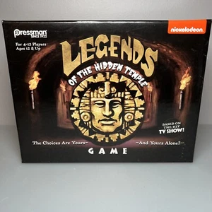 Nickelodeon Legends Of The Hidden Temple Game By Pressman 2017 | NEW (Sealed) - Picture 1 of 10