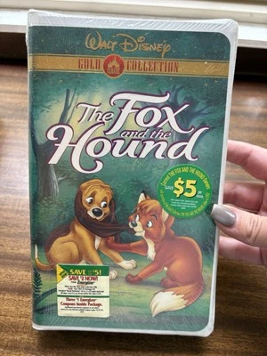 Walt Disney The Fox And The Hound Gold Collection Sealed VHS 18580 - Image 1 of 3