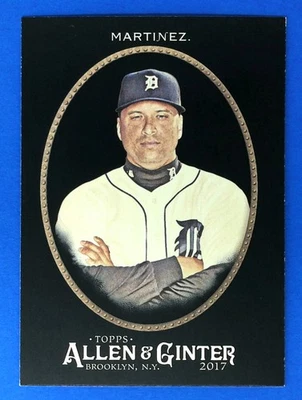 2017 Topps Allen & Ginter X Victor Martinez #247 BASEBALL CARD Detroit Tigers - Image 1 of 2