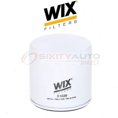 WIX Engine Oil Filter for 1984-1987 Mercury Lynx 2.0L L4 - Oil Change kw Foto 1 de 4