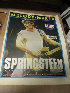Melody Maker Underground Newspaper June 8, 1985 Cover: Bruce Springsteen B79 PB - Picture 1 of 5