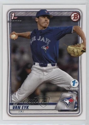 2020 Bowman Draft 1st Edition CJ Van Eyk #BD-93 - Image 1 of 2