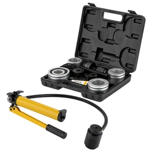 10T Hydraulic Exhaust Pipe Expander Stretcher Tool Kit 1-5/8" to 4-1/4" New - Picture 1 of 17