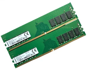 DESKTOP RAM- 2x KINGSTON 8GB | DDR4 | PC4-2400T | PC4-19200 | E11.A01G - Picture 1 of 1