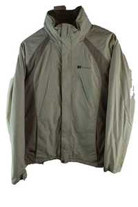 Berghaus Womans Beige ZIp Up Anorak Jacket Size 10 Outdoors Rain Wind - Picture 1 of 11