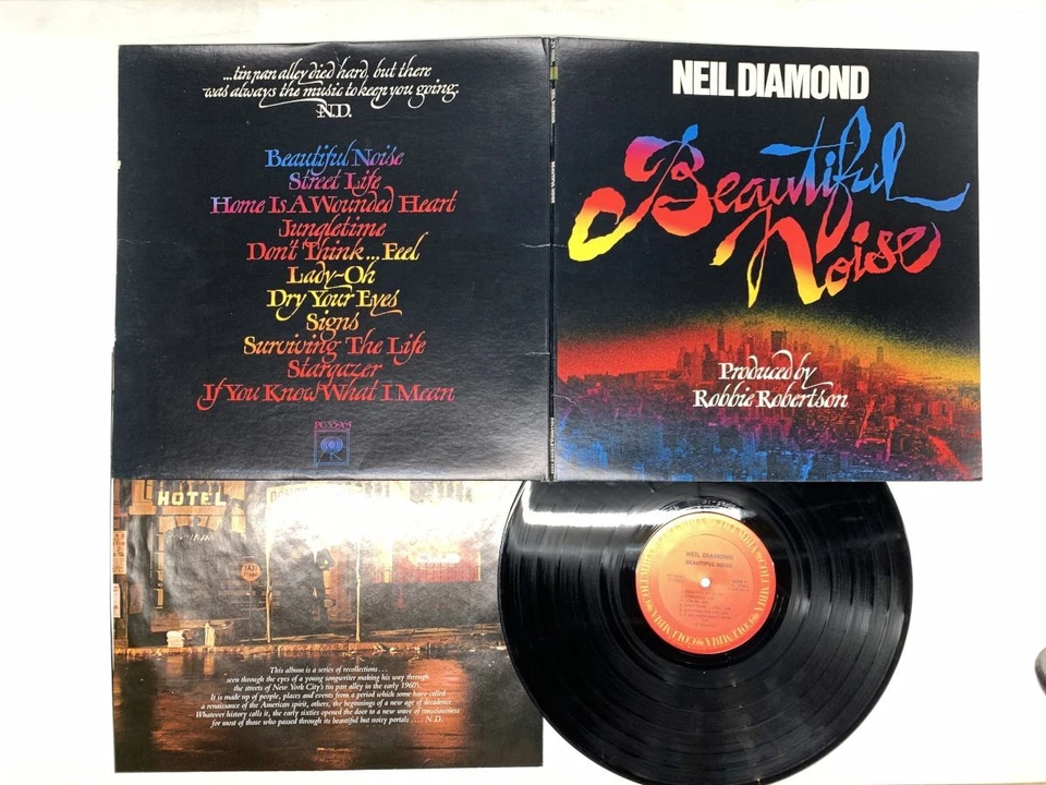 Neil Diamond Beautiful Noise US LP [57369ER] - Image 1 of 2