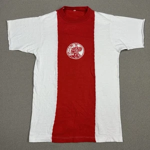 Vtg 90s Ajax AFC Amsterdam Shirt Home Football Jersey Style Adult Size S (5) - Afbeelding 1 van 9