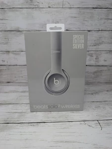 Auténtico Beats Solo 2 Inalámbrico Edición Especial Plateado NUEVO - Imagen 1 de 5