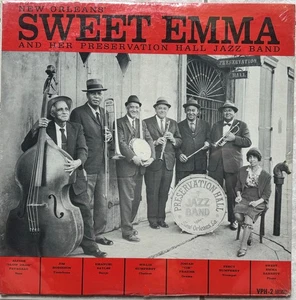 New Orleans' Sweet Emma & Her Preservation Hall Jazz Band - 1964 - Mono - SEALED - Picture 1 of 2