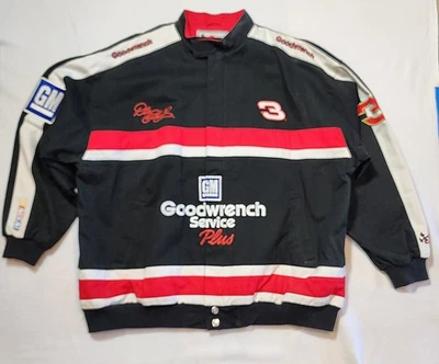 Chaqueta de carreras vintage original Chase Authentics Nascar #3 Dale Earnhardt XXXL Foto 1 de 4