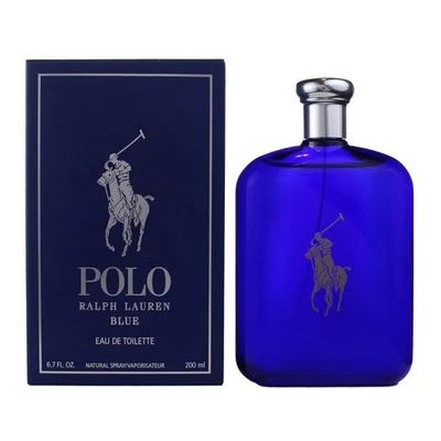 ($150) VALOR Polo Azul por Ralph Lauren Colonia para Hombres EDT 6.7 oz/DIFÍCIL DE ENCONTRAR Foto 1 de 2