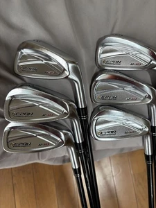 Epon Golf AF-303 Irons 6 pcs Tour AD-105 Graphite Shafts Excellent - Picture 1 of 9