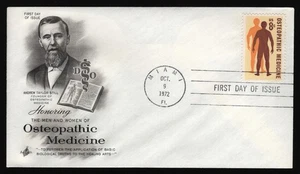 #1469 8c Osteopathic Medicine, Art Craft H/C **ANY 5=FREE SHIPPING** - Picture 1 of 1