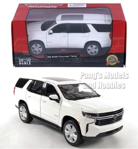 2021 Chevrolet Tahoe  1/26 Scale Diecast Car Model by Maisto - WHITE - Picture 1 of 15