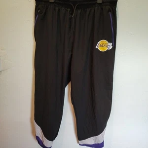 Los Angeles Lakers Joggers Mens Sz XXLNBA Basketball Ultra Game Zip Pockets - Picture 1 of 9