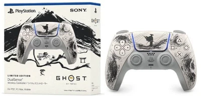 PS5 DualSense Wireless Controller Ghost of Yotei Limited CFI-ZCT1JZ8 - Image 1 of 3