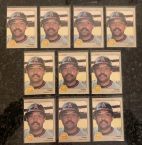 REGGIE JACKSON SUPER STAR SPECIAL CARD LOT (1983 FLEER)........10 TOTAL! - Picture 1 of 2
