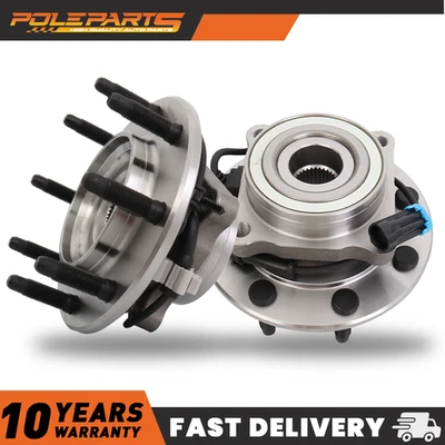 2X Front Wheel Hub Bearings for Chevy Silverado 2500 HD Classic GMC Sierra 3500 - Image 1 of 4