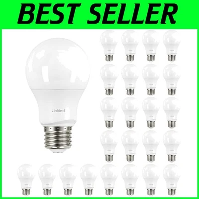 Energy Efficient Soft White LED Bulbs, 60W Equiv, 24-Pack - Image 1 of 4