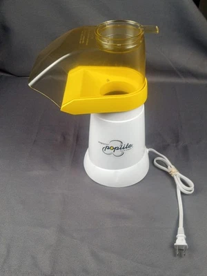 Máquina de palomitas de aire caliente Presto Poplite 0482007 eléctrica sin aceite probada en película funciona Foto 1 de 4