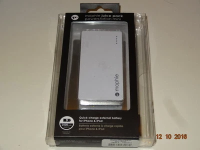 Batería externa Mophie Juice Pack Powerstation 2500 mAh - blanca Foto 1 de 4