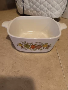 Corning Ware Spice Of Life Small Casserole Dish 2 3/4 Cup P-43-B No Lid Vintage - Picture 1 of 5