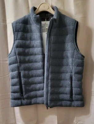 3995$ Brunello Cucinelli Womens Sequin Knitted Down Vest Sz:US L/48 EU - Image 1 of 4