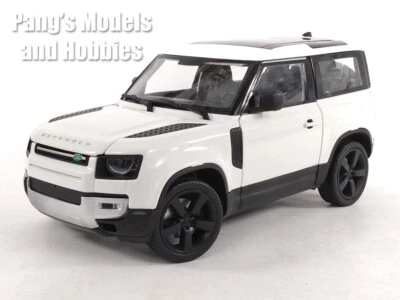 2020 Land Rover Defender L663 1/26 Scale Diecast Metal Model - Welly - WHITE - Image 1 of 4