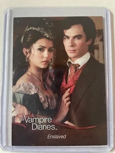 The Vampire Diaries Season 1 Enslaved Damon & Katherine Foil Insert #F06 2011 - Picture 1 of 2