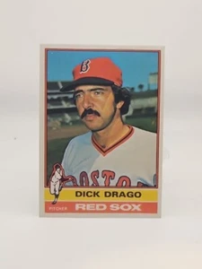 1976 Topps Dick Drago #142 Vintage Boston Red Sox Baseball  - Picture 1 of 2