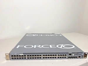 Dell Force10 S55 48-Port Gigabit Network Switch – Powers On – Port Status Unknow - Zdjęcie 1 z 7